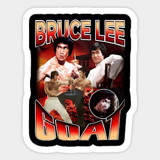 Be Water Lee Legend Bruce Movie Jeet Kune Do Sticker